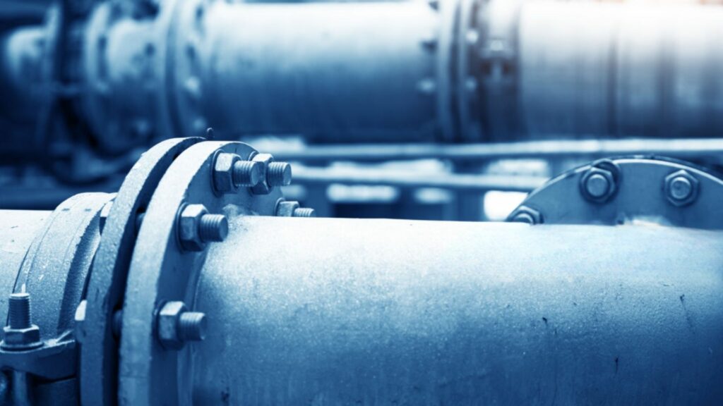 Condutture di reti idriche viste da vicino